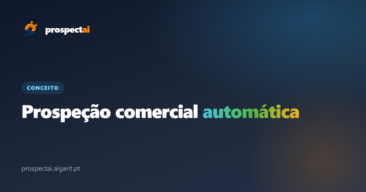 Prospeção comercial automática